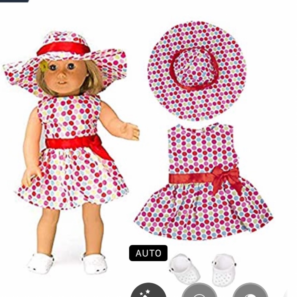 18 inch doll outfit, fits American Girl dolls